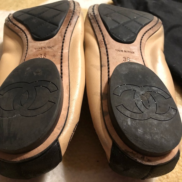 *Sold* Chanel Stretch Spirit CC Ballet Flats - Picture 3 of 6